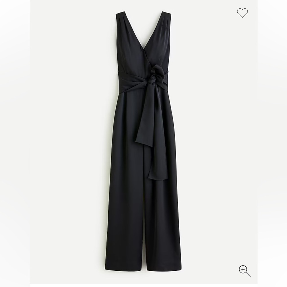 J. Crew wide leg v-neck jumpsuit